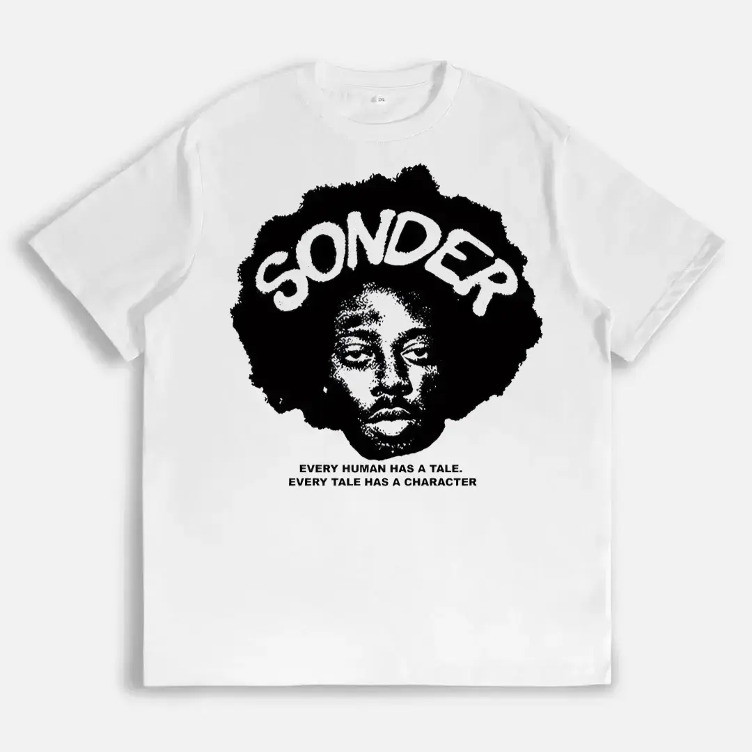 Sonder Definition Printed T-Shirt, Casual 100% Cotton Round Neck Top for Men and Women with a Classic Fit - Made in USA
