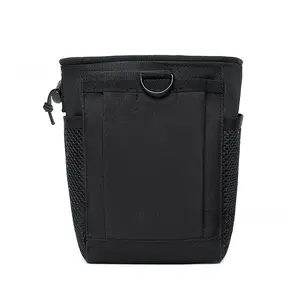 Outdoor mountain climbing sundries tactical storage bag, camouflage military fan drawstring waist bag, combat recovery bag sports bag