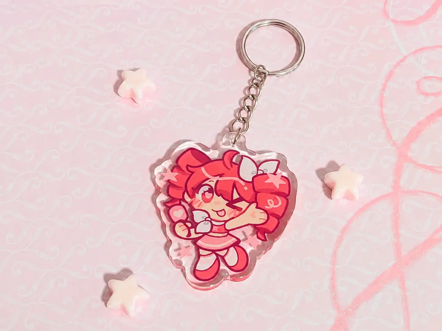 VOCALOID Teto Spoken For Acrylic Keychain | Kasano Teto Flavor Foley Acrylic Charm | Japanese Anime Acrylic Accessories | Baka Miku Neru