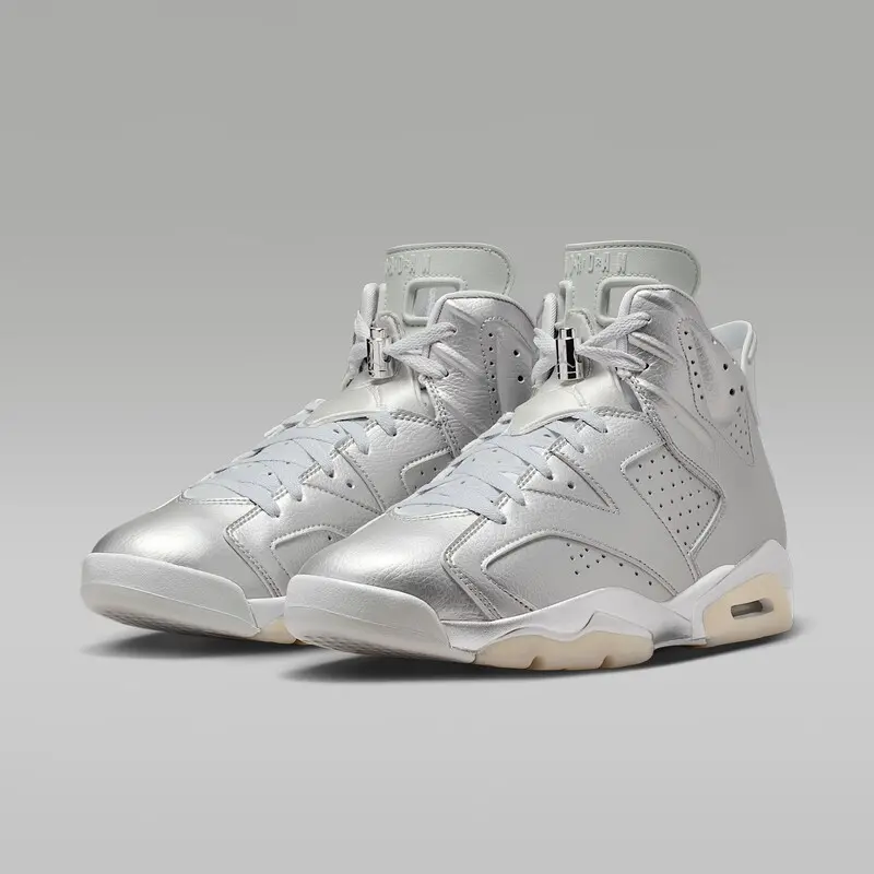 Nike Air Jordan 6 Retro PSG Chrome IQ5135-001 Men’s Shoes NEW