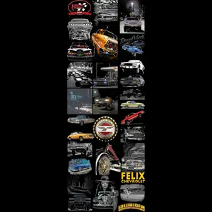 Kids Lowrider Gangsheet | DTF Heat Transfers