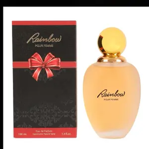 Rainbow Pour Femme Eau de Parfum 100ml/3.4 fl. oz. Women's Rose Fragrance with Natural Spray