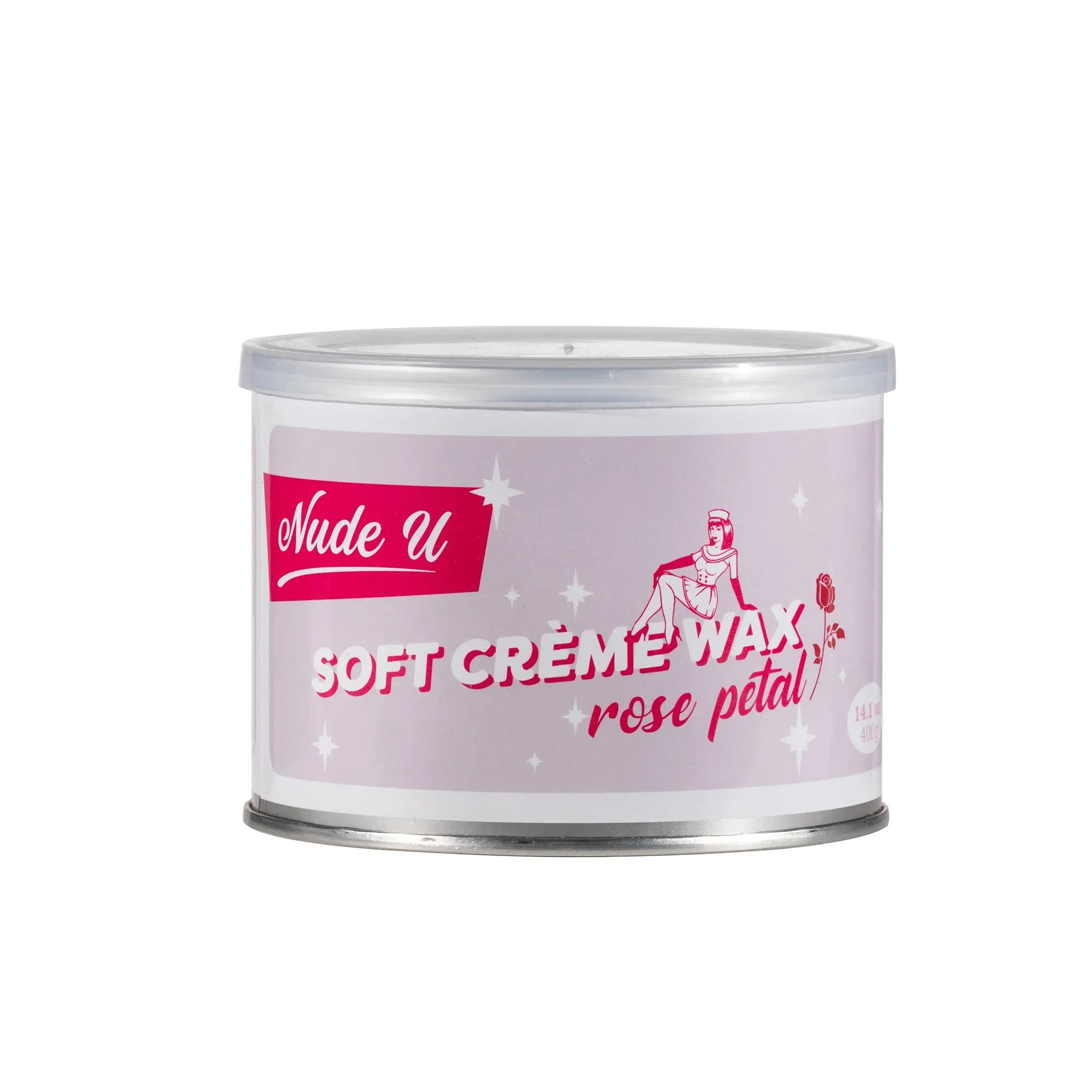 Rose Petal Soft Creme Wax | 14.1 oz. / 400g | NUDE U