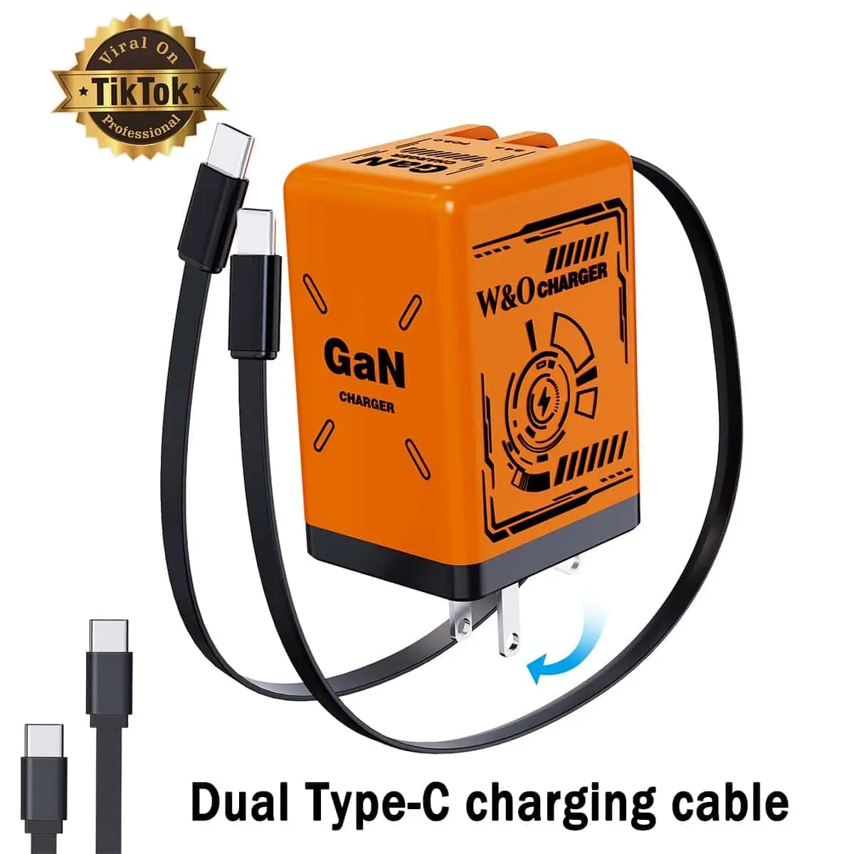 F3-ORANGE(DUAL Type-C)