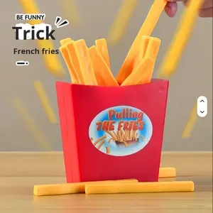 Trending French Fries Magic Trick Toy Pulling The Fries Levitation Illusion Prank Game For Kids