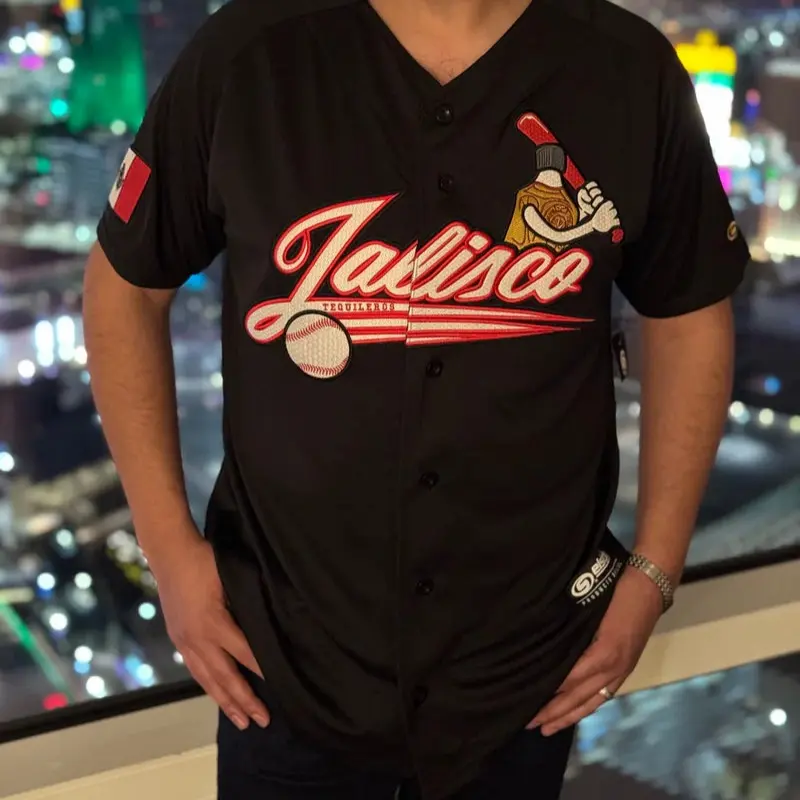 TEQUILEROS DE JALISCO JERSEY - BLACK/NEGRO