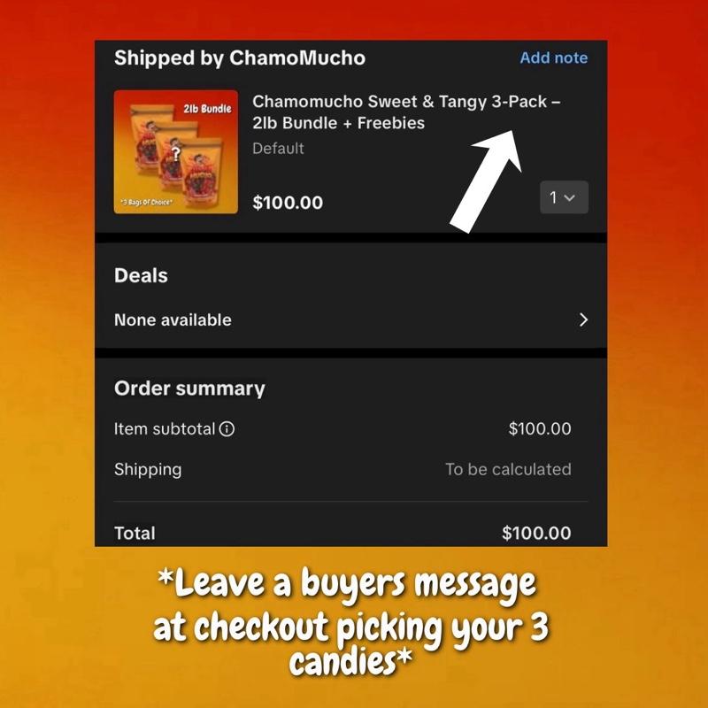 Chamomucho Sweet & Tangy 3 Pack – 2lb Bundle + Freebies