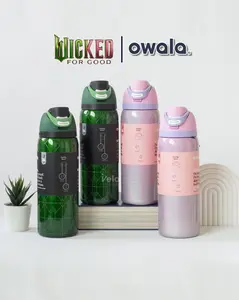 Owala Wicked For Good 32oz Freesip Water Bottle Glinda/Elphaba Limited Edition, Leak-Proof and Stylish for Everyday Use