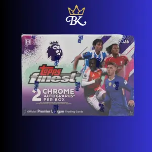 2026 Topps Finest Premier League EPL Soccer Hobby Box