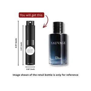Dior Sauvage Eau de Toilette Men 8ml / 0.27oz – 100% Original Authentic Decanted Perfume Spray
