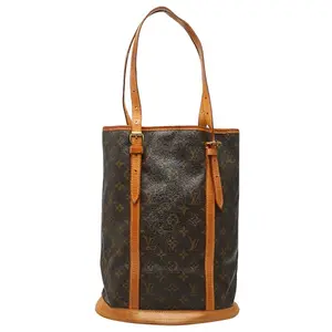 Pre-owned Louis Vuitton Canvas Shoulder Bags Bucket GM Monogram 2way Tote Bag