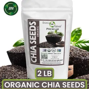 BN 2LB CHIA SEEDS PREMIUM WILDCRAFTED NATURAL AND ORGANIC