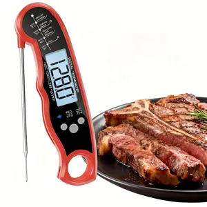 1PC Instant Read Digital Meat Thermometer Waterproof