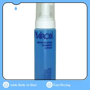 Wrapp-It Shine Foaming Lotion, 8 Ounce