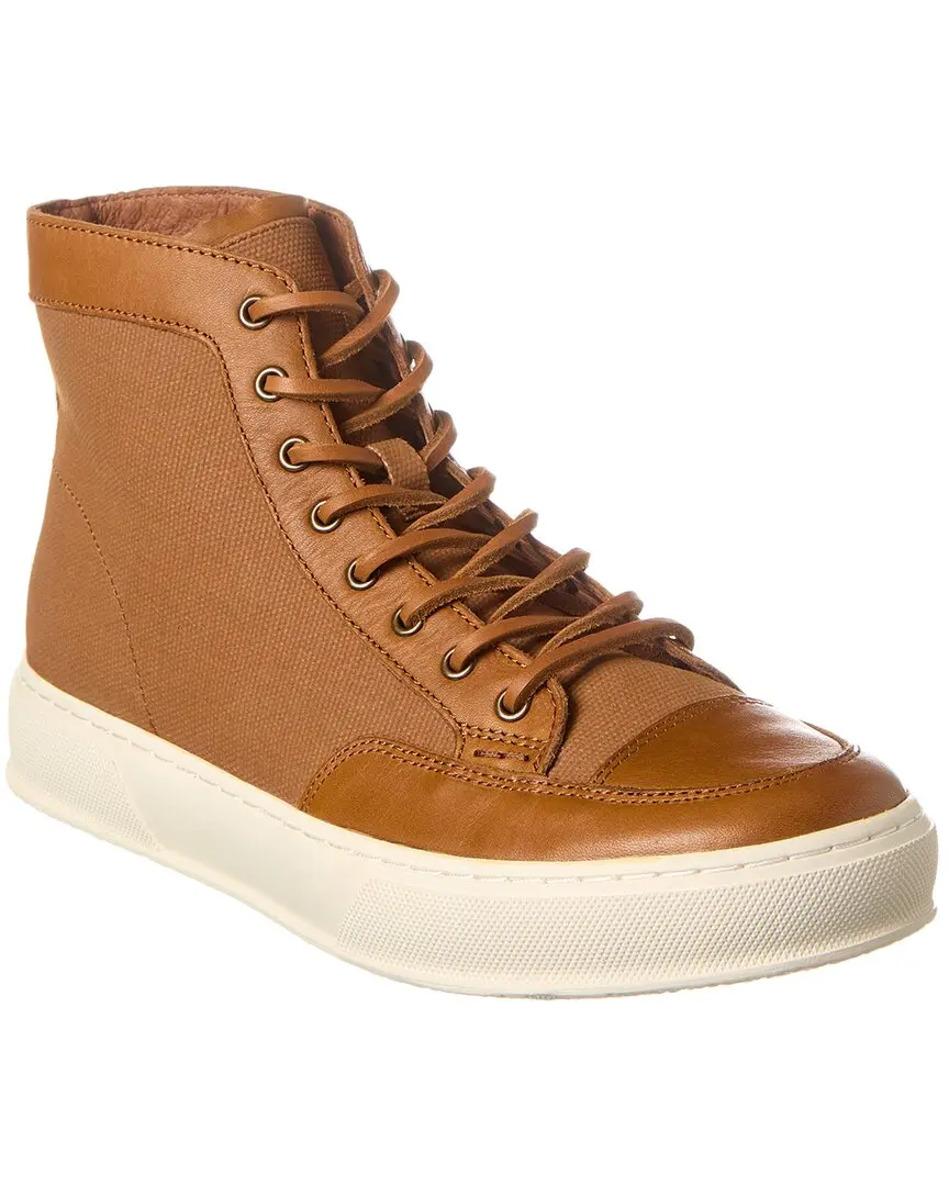 Frye Hoyt Mid Lace Leather Sneaker