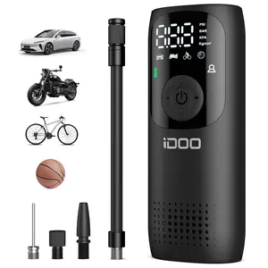 iDOO 150PSI Air Compressor, Portable Cordless Air Pump, Universal Car Tire Inflator Pump for Car Motorcycle Bicycle,Car Accessories,Tire Inflator Tool