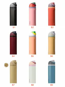 Owala FreeSip Insulated Stainless Steel 24/32oz Water Bottle with Straw for Sports, Travel, and School BPA-Free Sports