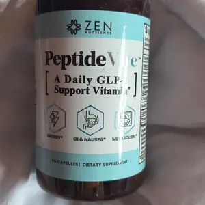 zen glp-1 reviews PeptideVite #1 Daily Peptide Support Vitamin for Nausea, Fatigue, and  Support Supplement Dietary Edible