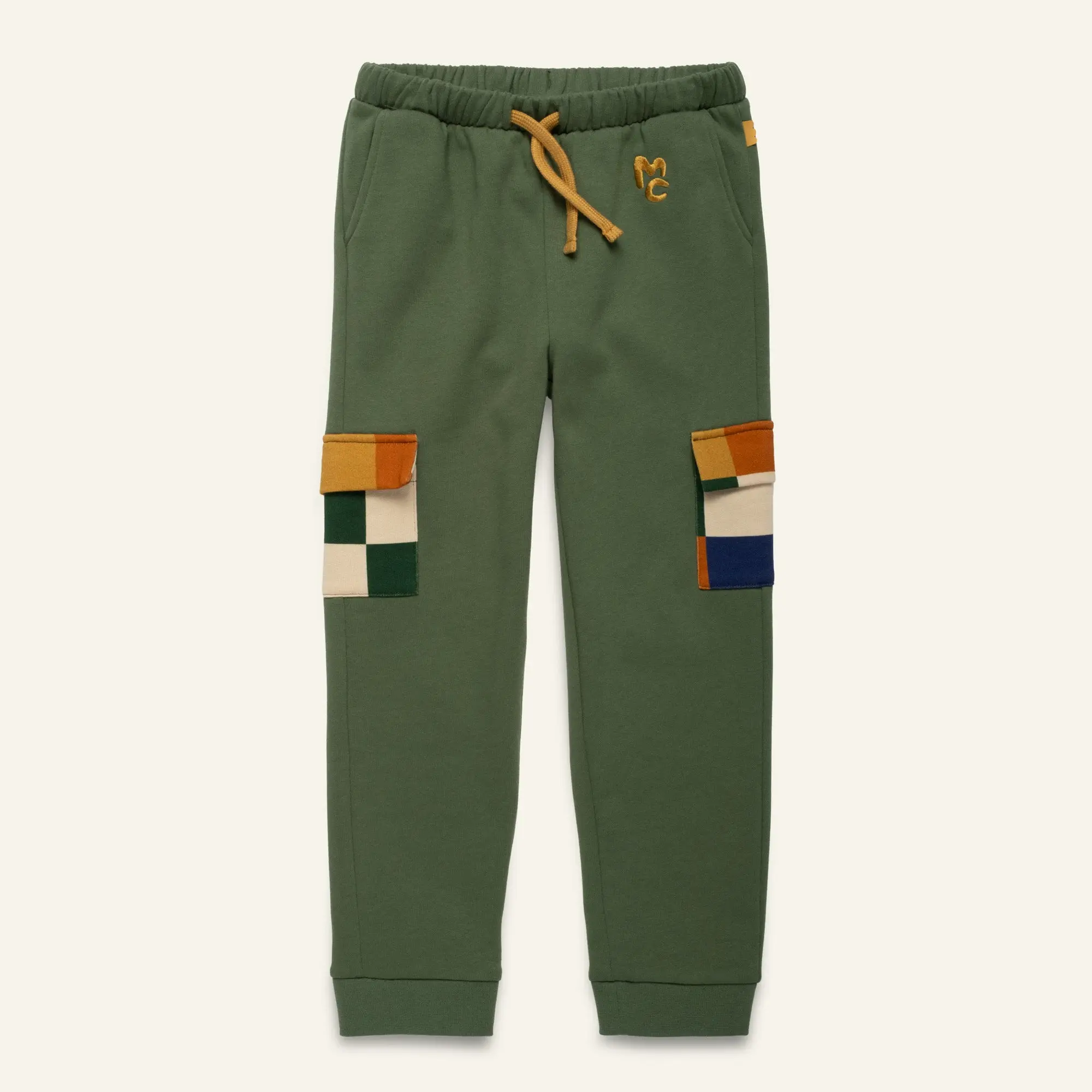 Green Checkered Pocket Jogger