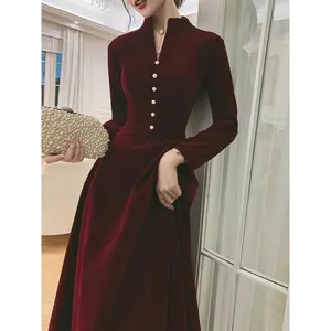 Bridal Long Sleeve Evening Dress