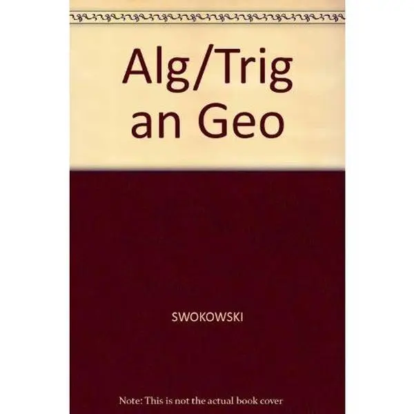 USED Book - Algebra and Trigonometry with Analytic Geometry (with CD-ROM, Make the Grade, and InfoTrac) by Earl W. Swokowski (Hardcover) - english
