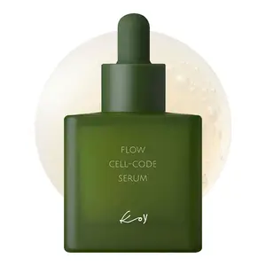 KOY Flow Cellcode Serum 1.69 fl oz, Lightweight Hydrating Serum with Oxygenated Water, Niacinamide & Botanical Extracts | Smooth & Radiant Skin