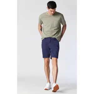 NOAH SHORTS IN DARK NAVY TWILL