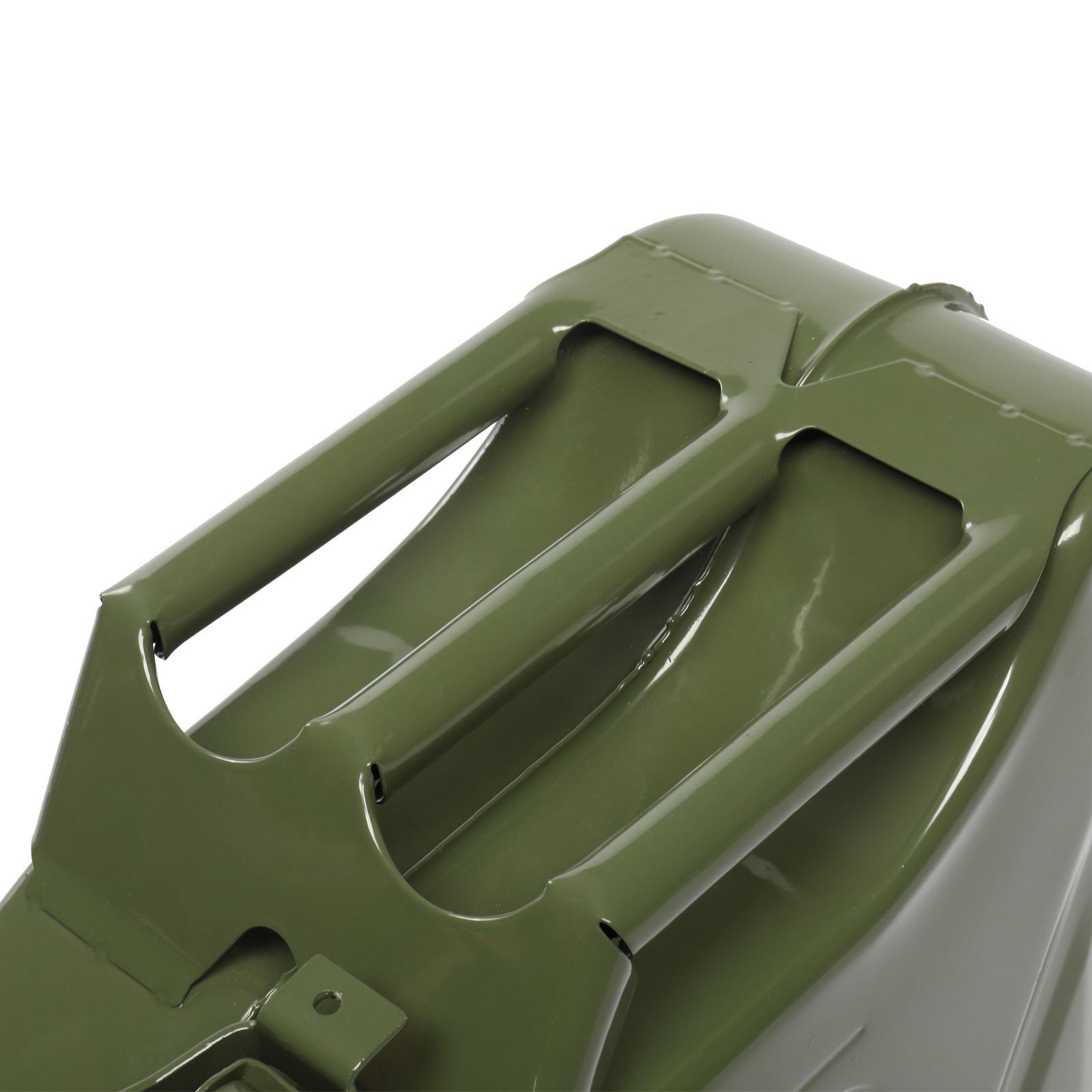 Ubesgoo 5L/10L/20L Fuel Can, Portable Jerry Gas Can with Flexible Spout System, Rustproof ＆ Heat-resistant Steel Fuel Tank for Cars Trucks Equipment Bottles OrganiserVersatile Water and Liquid Container for Cars, Trucks, Motorcycles