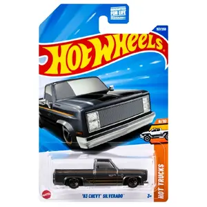 Hot Wheels - '83 Chevy Silverado - Pickup Truck - HW Hot Trucks 2025 - Diecast Metal Car Diecast Collectible