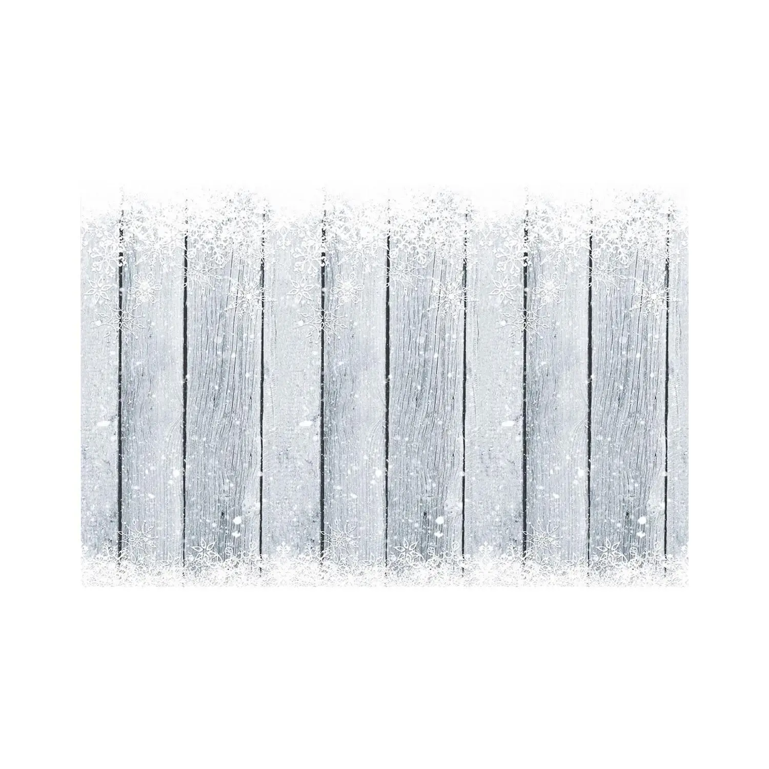 Winter Barnwood Backdrop - 3 Pc.