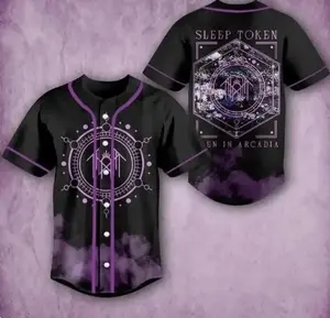Sleep Token Music Baseball Jersey Limited Edition Relaxed Fit Fan Shirt