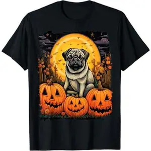 Dog Halloween Pug T-Shirt