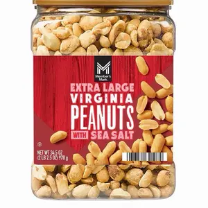 Extra Large Virginia Peanuts with Sea Salt 34.5 oz. Crunchy Snack