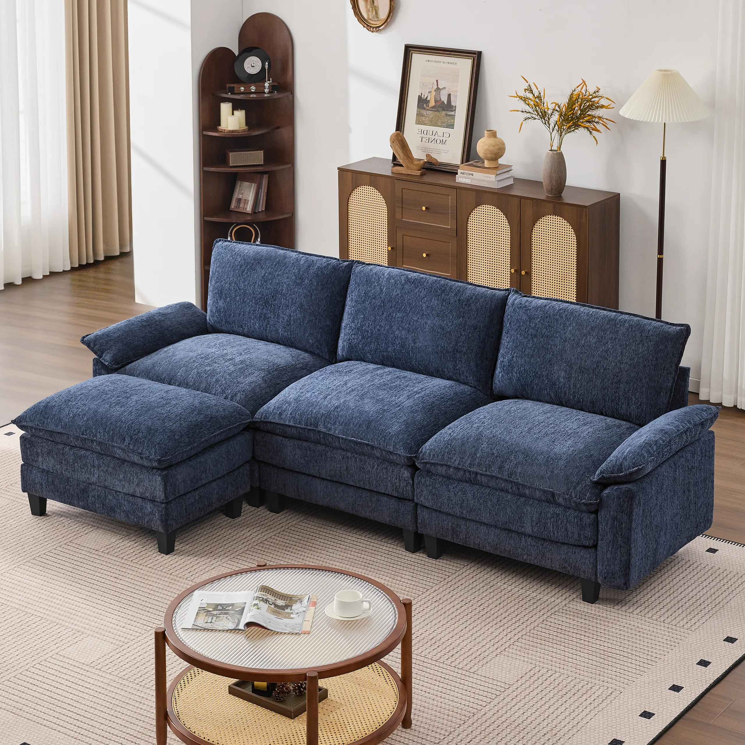 Blue-4 Seats