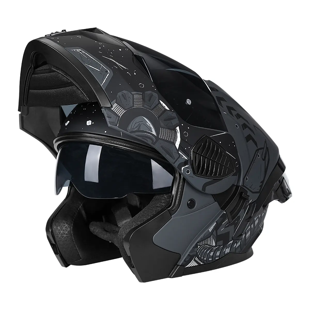 flip up motorcycle helmet safety Winx Full-Face Modular Flip-Up White / Extra Large w/Blue Plated Visor Helmet Size Chart M 22.4 inch to 22.8 inch(57 The best 5 flip-up motorcycle