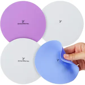 Jar Opener (4PK) - Rubber Jar Gripper for Weak Hands - Bottle Opener for  Hands - Jar/Lid Opener Gripper Pad - Non  - Coaster - Trivet