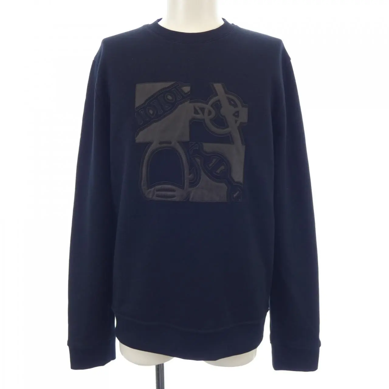 Pre-owned HERMÈS Cotton Small Leather Goods Hermes Sweatshirt Sweatshirt