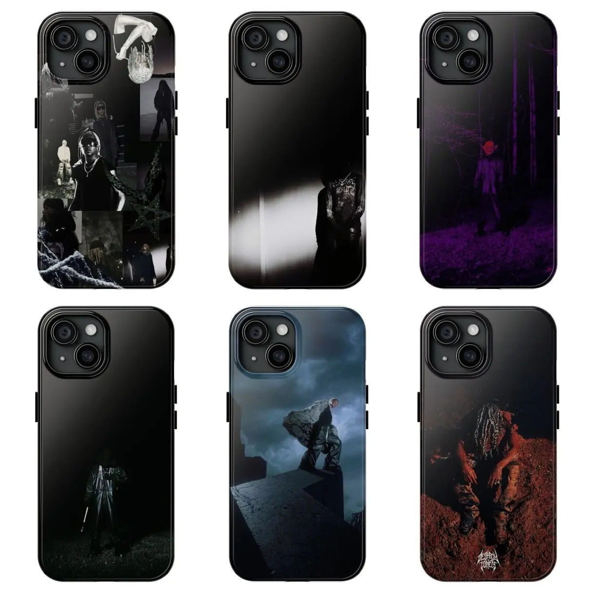 Destroy Lonely Phone Case for iPhone & Samsung Galaxy, Opium Rap Aesthetic, Underground Hip Hop Fan Gift, Gen Z Streetwear Vibes, Viral TikTok Trend USA 2026, Dark Trap Music Inspired Design, Cool Rage Rap Style C