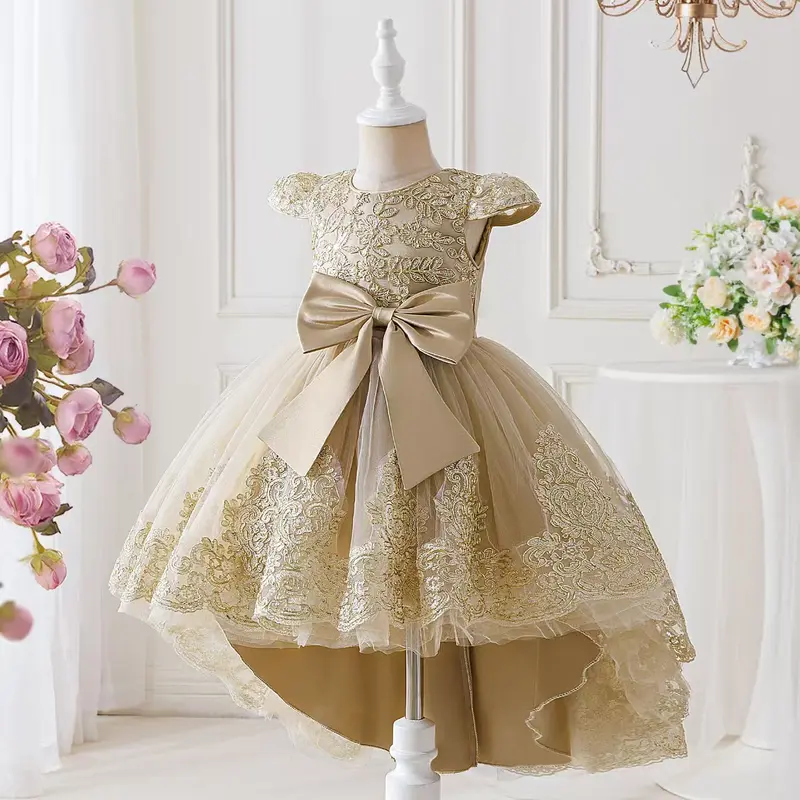 Gold dresses for kids - TikTok Shop