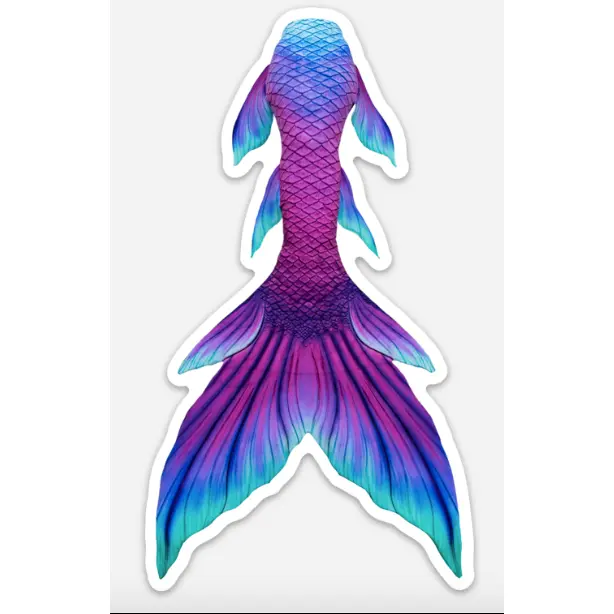 Island Iris Signature Tail Sticker