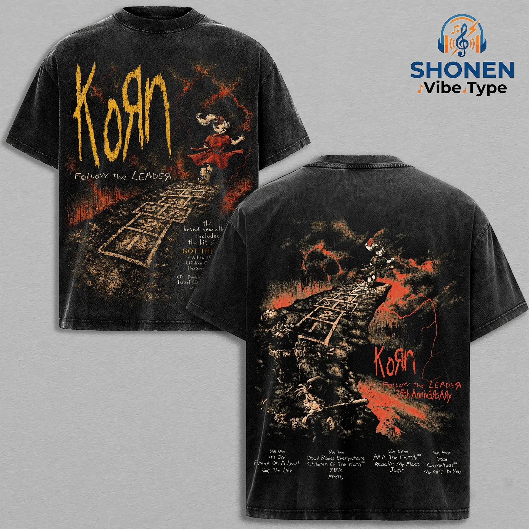 vintage korn follow the leader shirt - TikTok Shop
