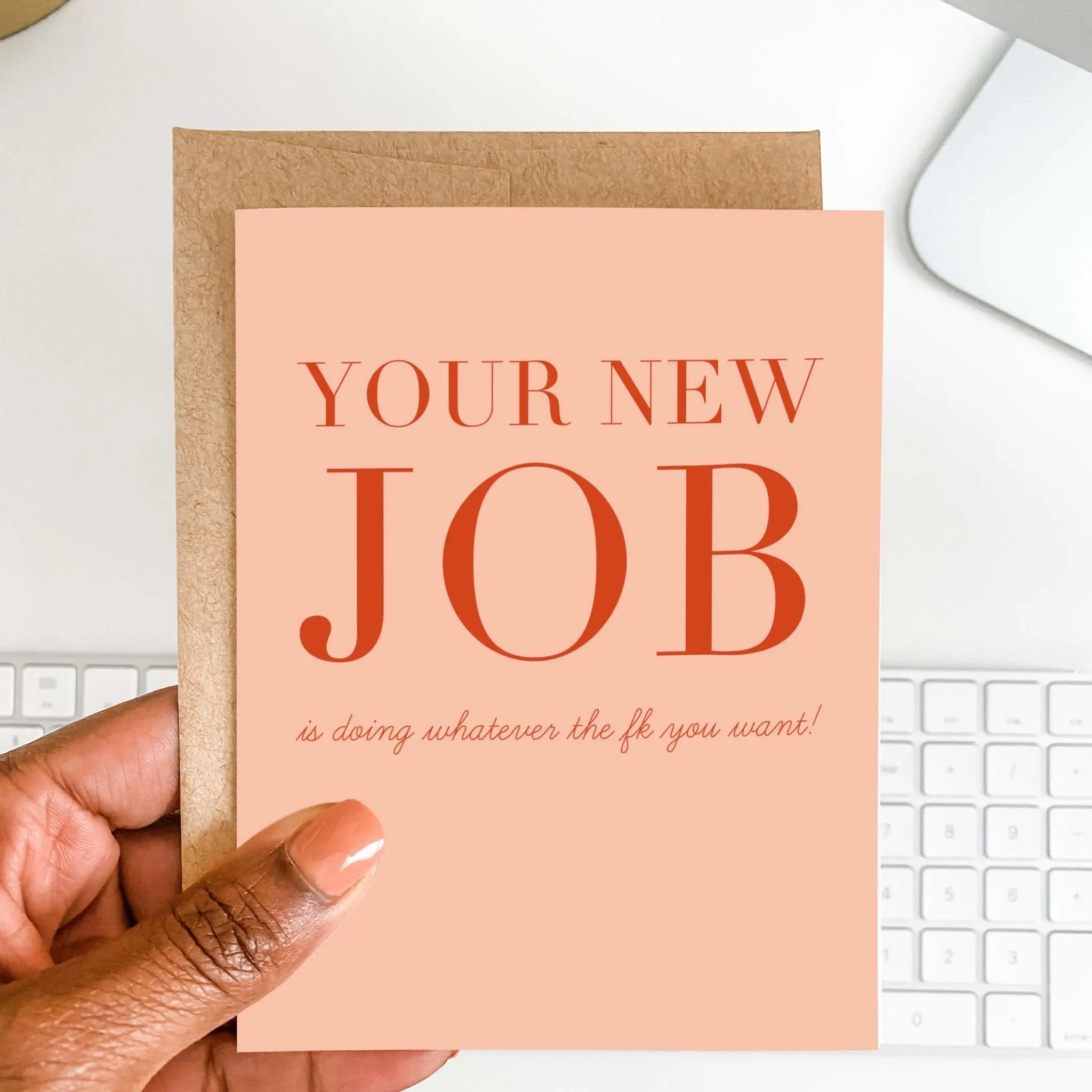 Funny Retirement Greeting Card New Job Congratulations Card