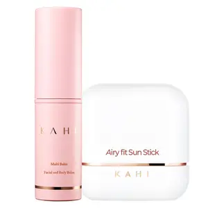 KAHI Best-Selling Glow & Protect Duo - Wrinkle Bounce Multi Balm Stick + Airy Fit Sun Stick SPF 50