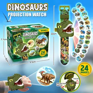 3D Dino Projection Toy Watch for Kids - Coolest Gift for Little Explorers with 24 Images & Interactive Features - Perfect for Sparking Imagination