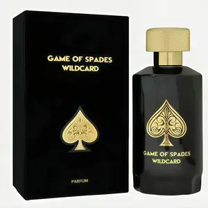 GAME OF SPADES WILDCARD Parfum - Luxurious Black & Gold Design - Premium Fragrance for Men & Women