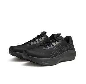 All-Black Running Shoes with Stability Support – Cushioned, Durable & Perfect for Marathon Training or Daily Jog