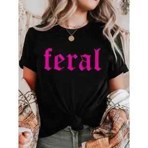 Feral ~ Unisex Apparel Printed In The USA!