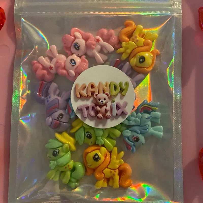 Pony Charms, Cute Animal Themed Pendant Charms for Bracelets, Necklaces Jewelry Making Supplies undrilled
