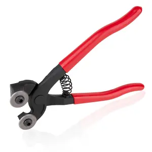 Glass Brick Clamp, 7 Inch Wheel Mosaic Manual Tile Cutter, Hand Tool, Ceramic Tile Clip, Craft Mosaic Kit, Soft Rubber Handle