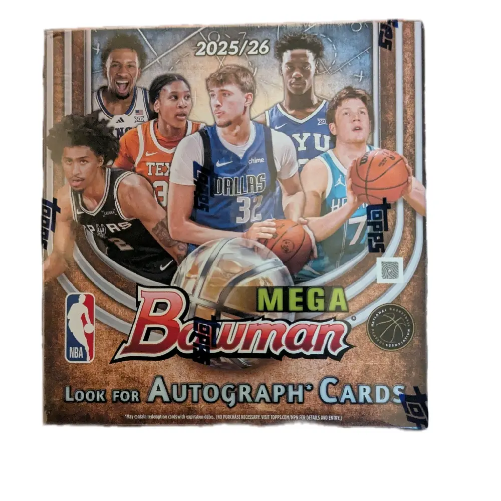 2025-26 Bowman Basketball - Single pack -From a Mega box